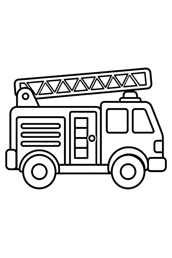Fire Truck Ladder