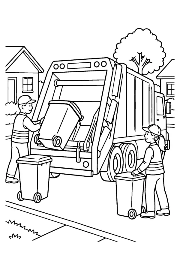 Garbage Truck Crew