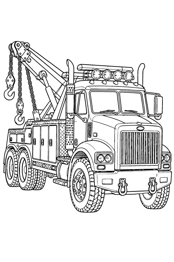 Heavy Duty Tow Truck