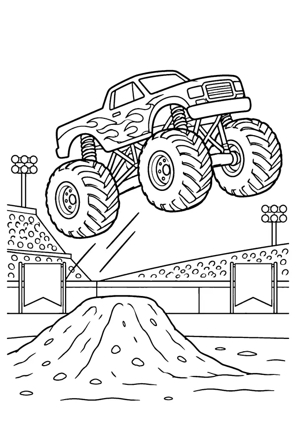 Monster Truck Jump