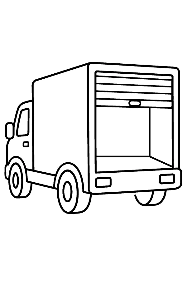 Open Box Truck
