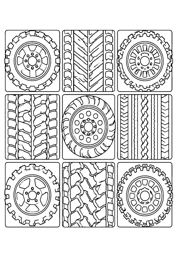 Truck Tire Patterns
