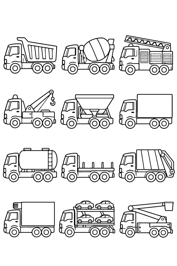 Truck Variety Grid
