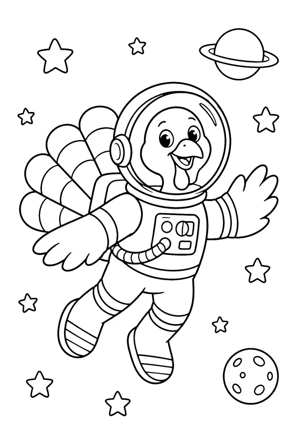 Astronaut Turkey