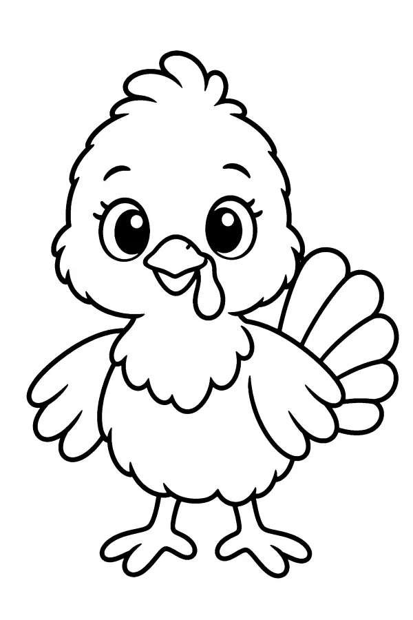 Baby Turkey Chick
