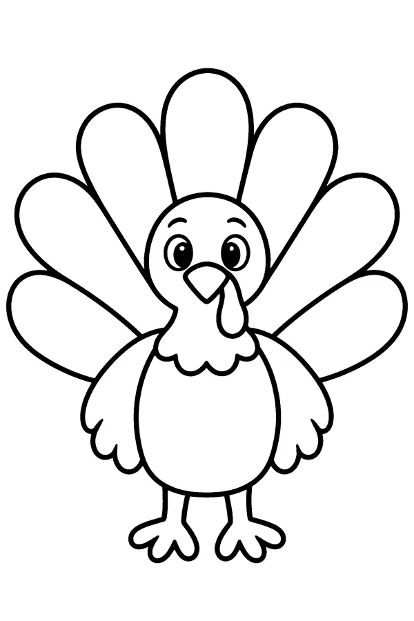 Decorate the Feathers Turkey