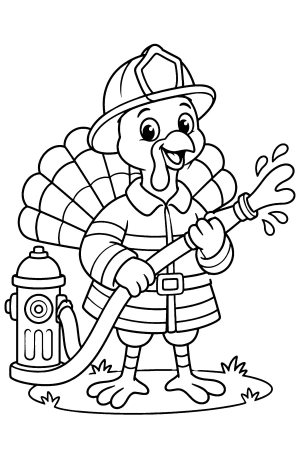 Firefighter Turkey