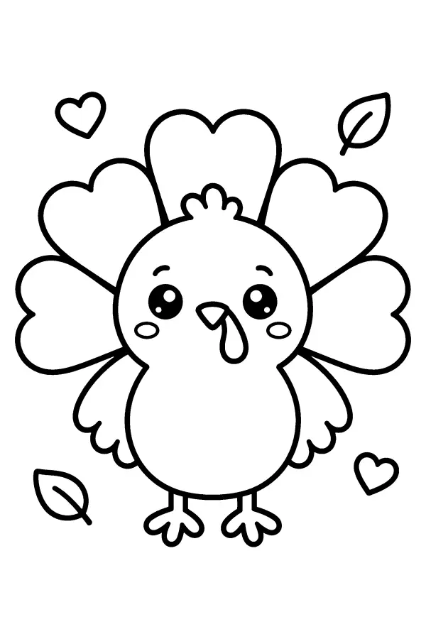 Heart Tail Turkey