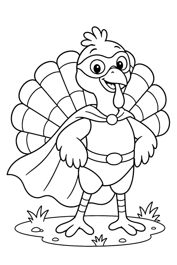 Masked Turkey Hero