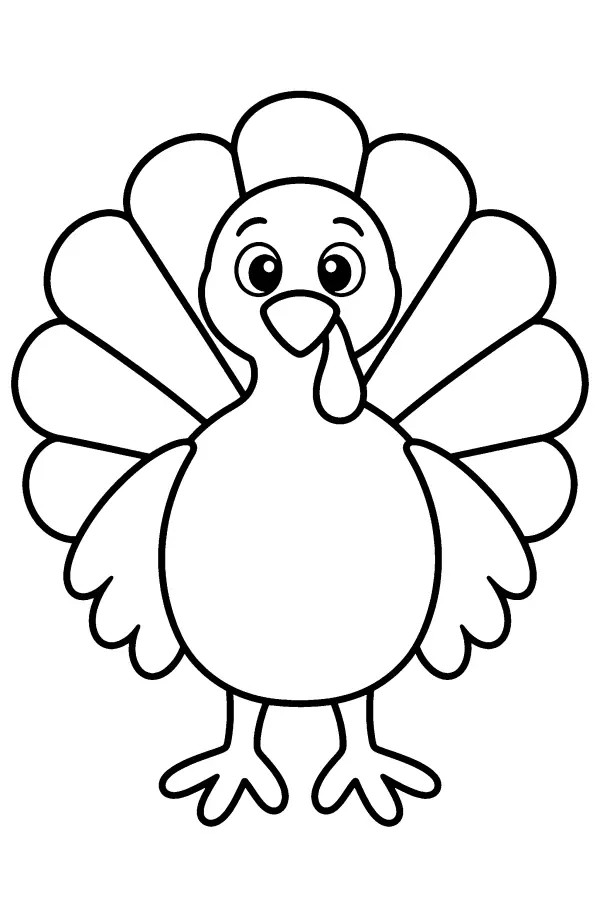 Turkey in Disguise Template