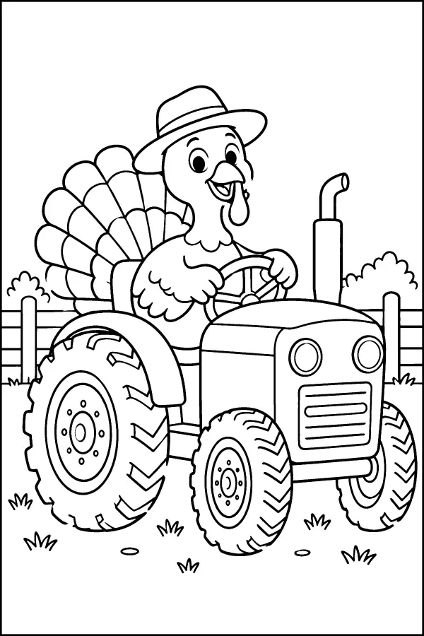 Turkey Tractor Ride