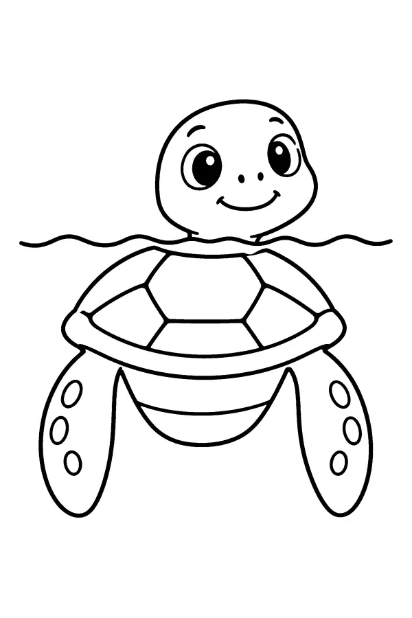 Floating Turtle Friend