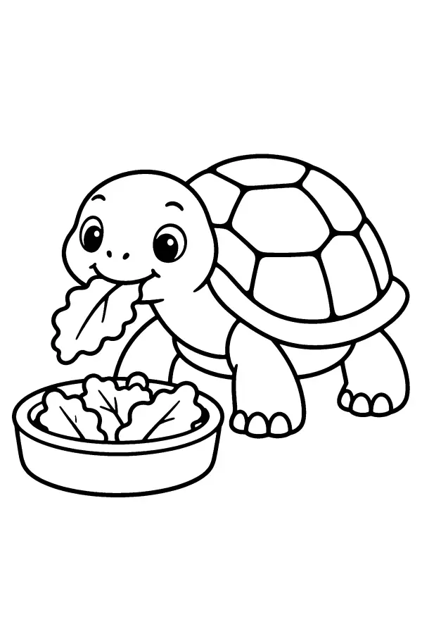 Lettuce Snack Tortoise
