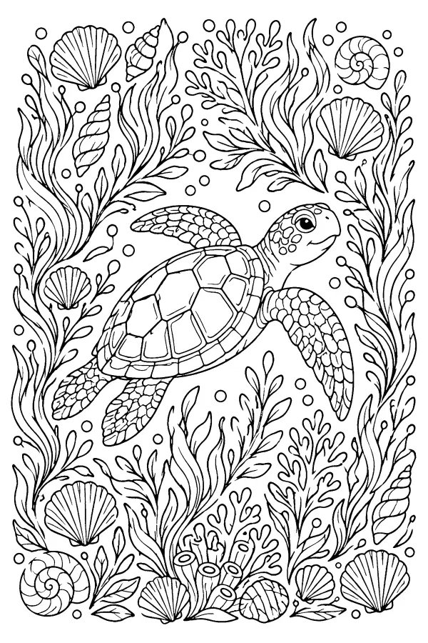 Seaweed Shell Frame