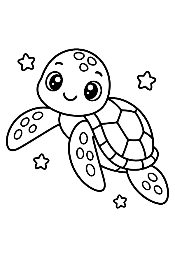 Starry Turtle Swim