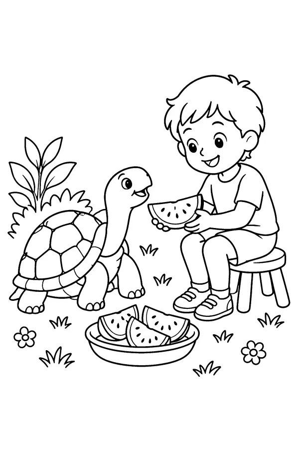 Tortoise and Melon