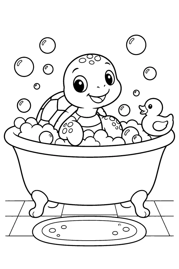 Turtle Bubble Bath