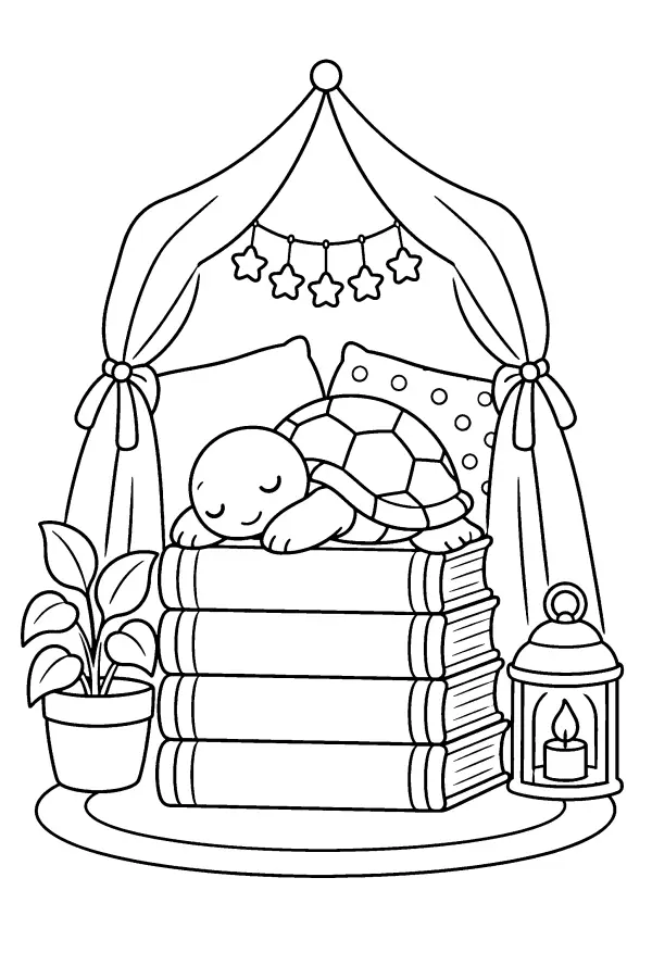 Turtle Reading Nook