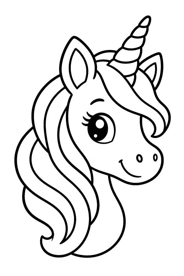 Flowing Mane Portrait