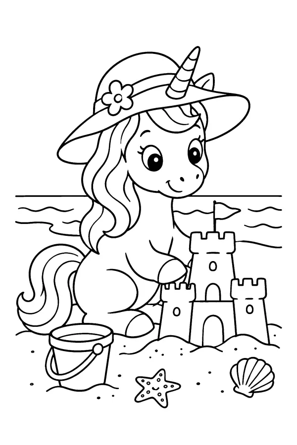 Sandcastle at the Beach