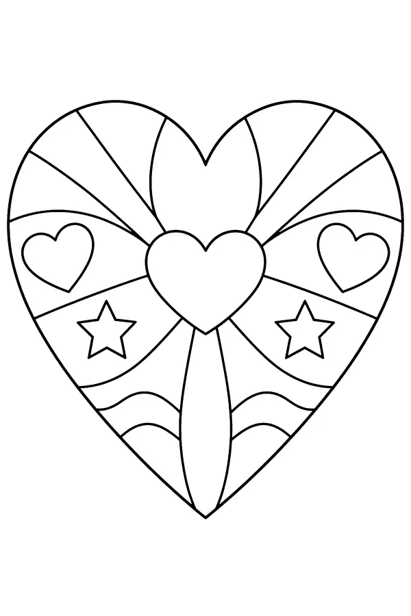 Blank Heart Outline