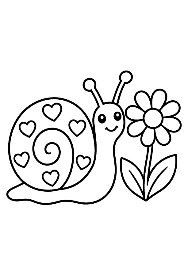 Heart Shell Snail