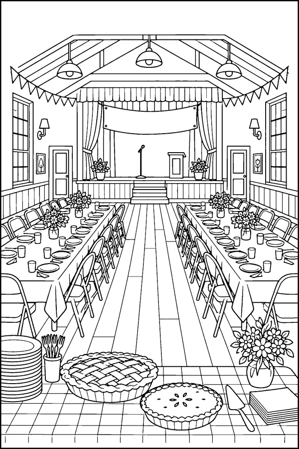 Community Hall Dinner