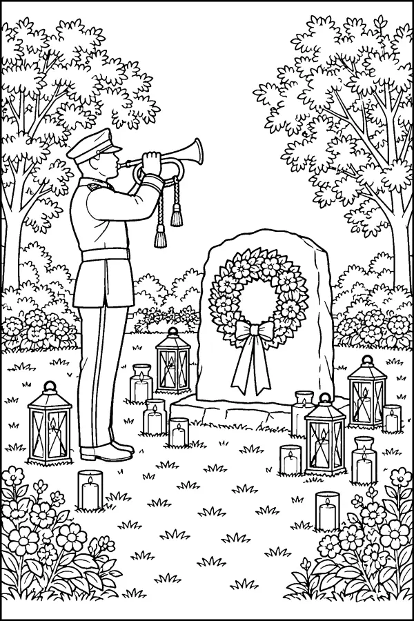 Dusk Bugle Ceremony