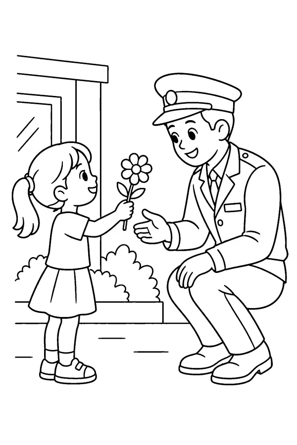 Flower For Veteran