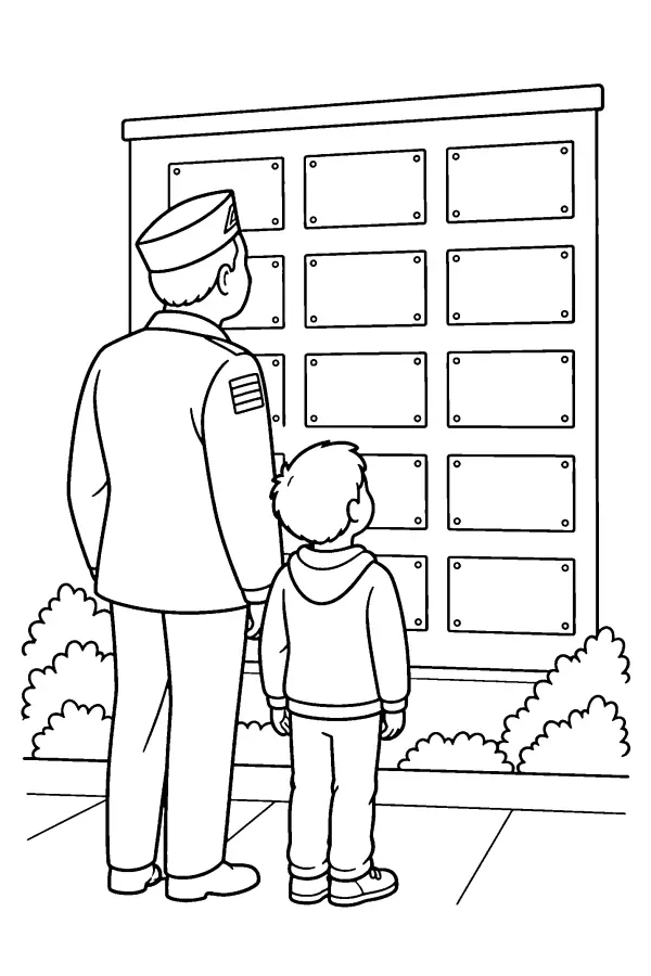 Memorial Wall Visit