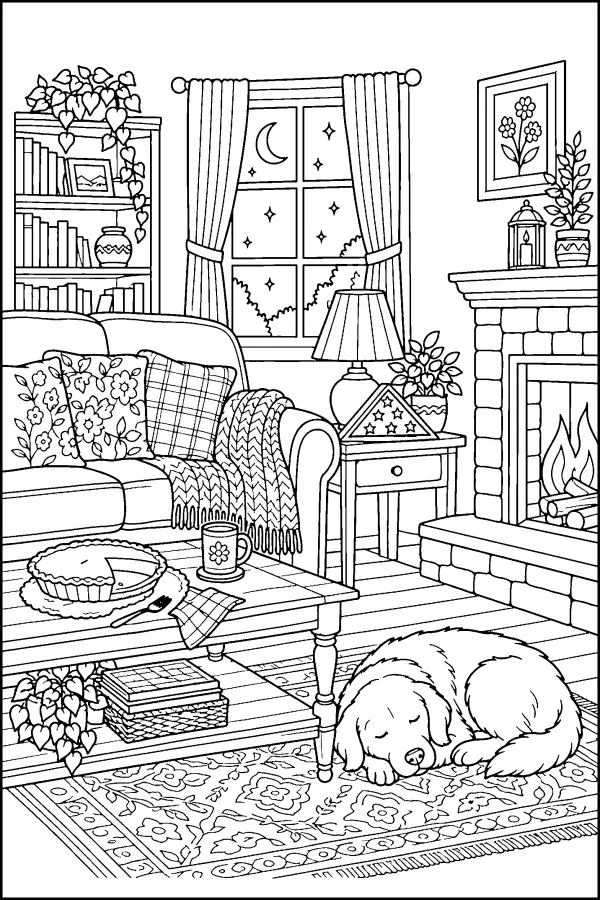Night Living Room