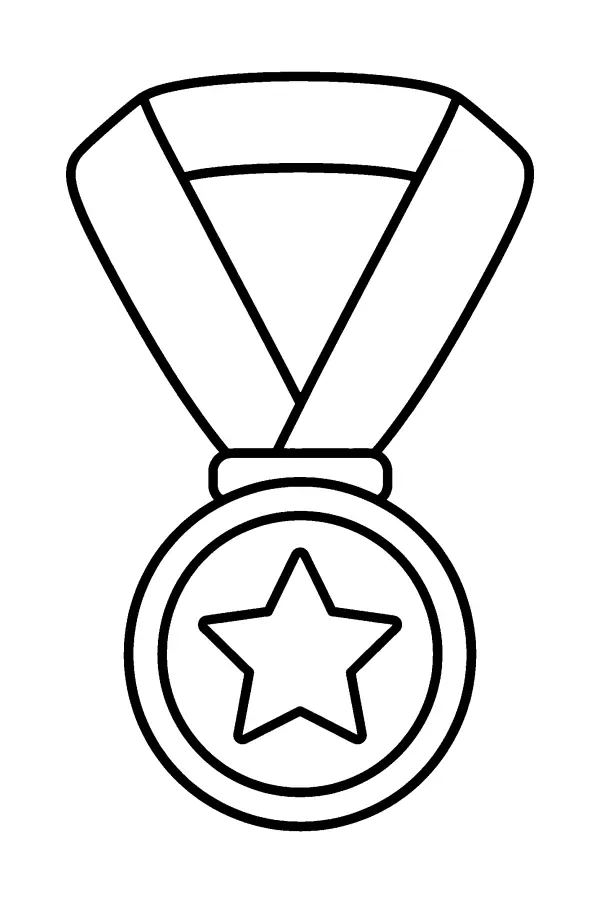 Star Medal Ribbon