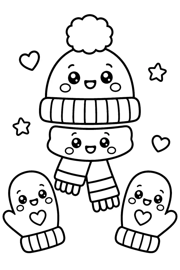 Cozy Winter Friends