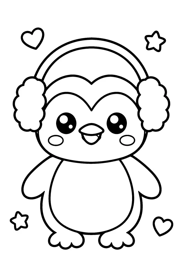 Earmuff Penguin