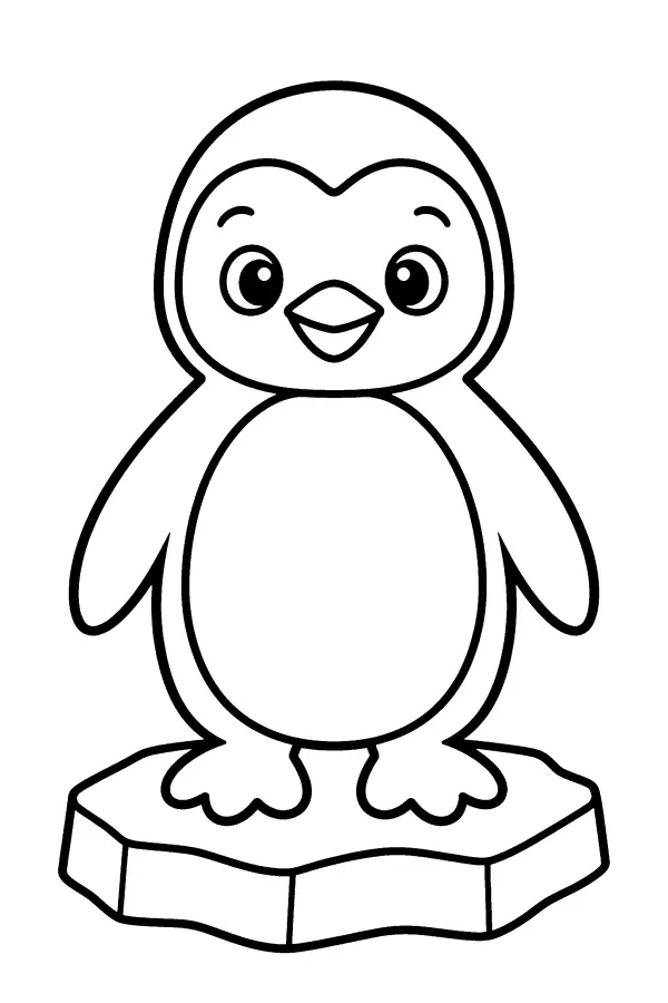 Penguin On Ice