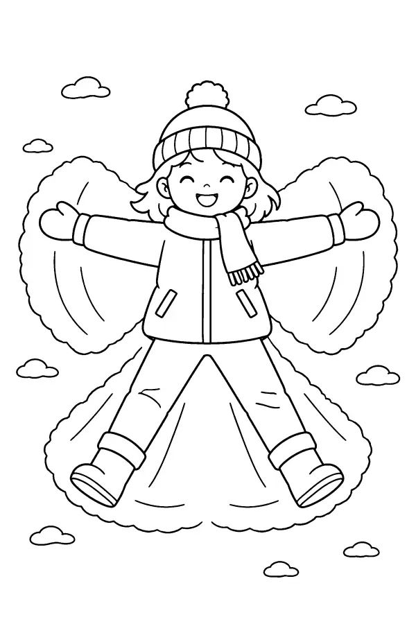 Snow Angel Child