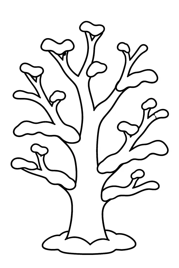 Snowy Tree