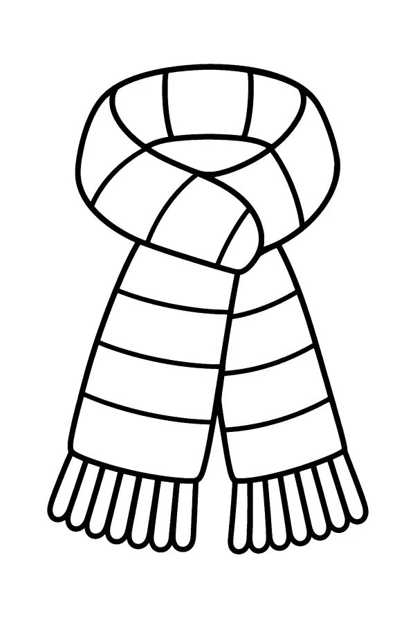 Striped Scarf