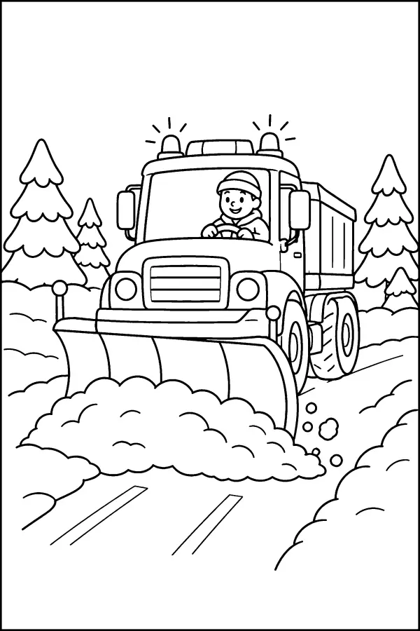 Winter Road Plow