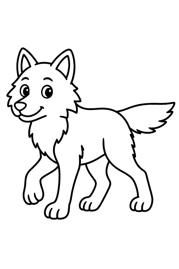 Walking Wolf