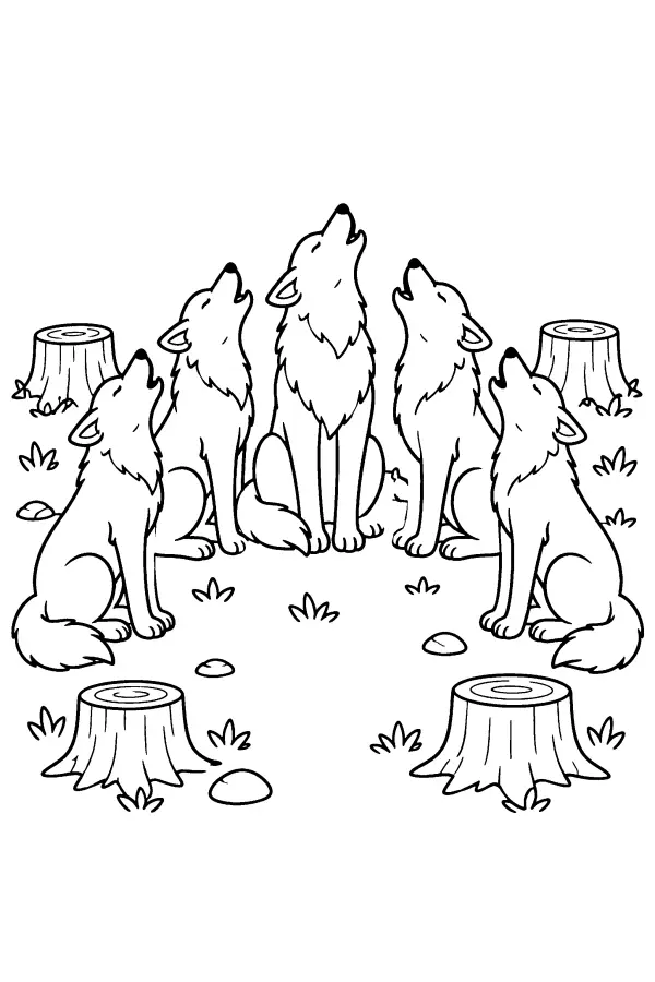Wolf Chorus Circle