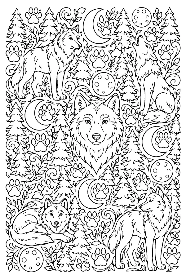 Wolf Moon Forest
