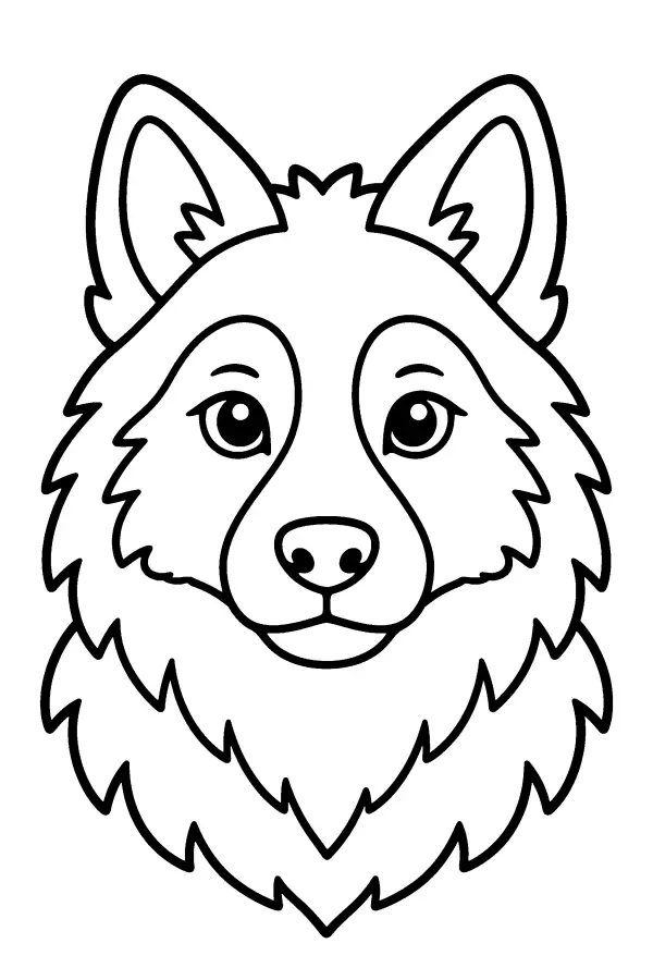Wolf Portrait